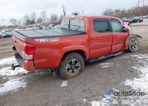 2017 Toyota Tacoma Trd Sport из США, поврежденный, VIN 3TMCZ5AN7HM103371